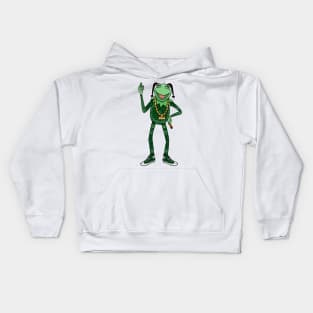 Snoop Froggy Frogg Kids Hoodie